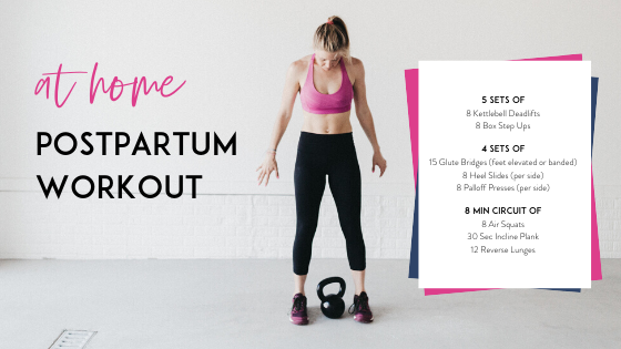 Complete At Home Postpartum Workout